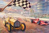 Thomas Kinkade A Century of Racing! The 100th Anniversary Indianapolis 500 Mile Race painting